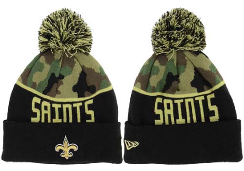 NFL New Orleans Saints Stitched Knit Beanies 009